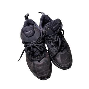 Nike‎ air max all black sneakers boys 5 walking athleisure sporty athletic